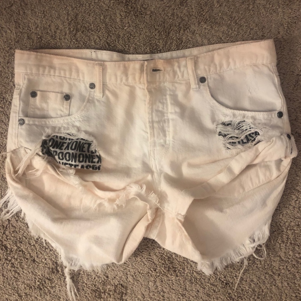 One Teaspoon Free People shorts Bandit